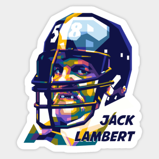 Jack Lambert Sticker